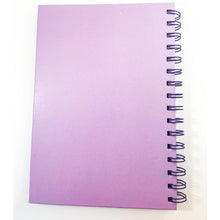 Load image into Gallery viewer, Purple Rainbow Spiral Journal - Free Pen!
