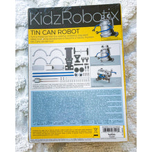 Load image into Gallery viewer, KidsRobotix Tin Can Robot - Educational Robot Building Kit - New in Box

