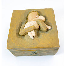 Load image into Gallery viewer, Willow Tree Susan Lordi Trinket Box - Peace on Earth - Girl with Lamb