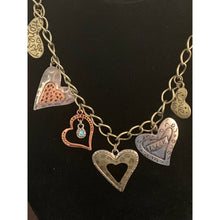 Load image into Gallery viewer, Kim Rogers Believe in Friendships Necklace and Earrings Set - Charms and Sayings
