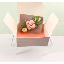 Load image into Gallery viewer, Avon Porcelain Petals Rose Pin - 1987 - Original Box - Touch of Vintage Romance!
