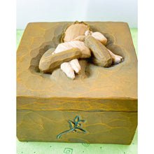 Load image into Gallery viewer, Willow Tree Susan Lordi Trinket Box - Peace on Earth - Girl with Lamb
