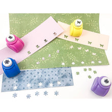 Load image into Gallery viewer, Set of 4 Tiny Paper Punches,  4 Seasons! - Scrapbooking, Journaling, Card Making
