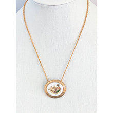 Load image into Gallery viewer, Avon 1982 Birds of Nature Porcelain Necklace - Rich Splendor of Fall Pheasant
